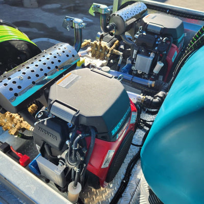 Jetter Trailer | Dual Jetter Trailer and Skid 31/62 LPM