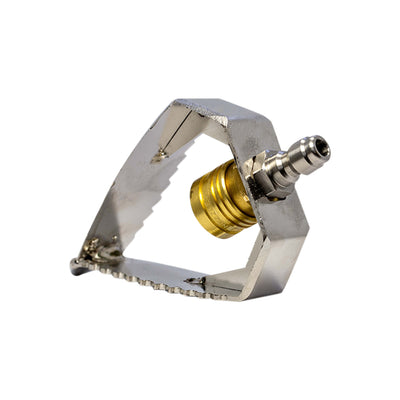 Drain cleaning blade cutter tool with ¼ inch quick release adapter