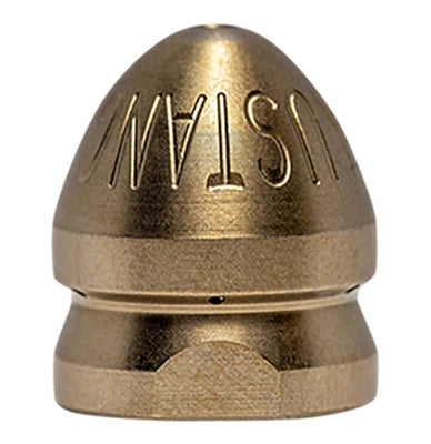 Compressor nozzle for attaching to air compressor for drain cleaning (1/8")