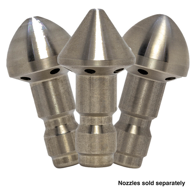 Economy drain cleaning nozzle series (1/4")