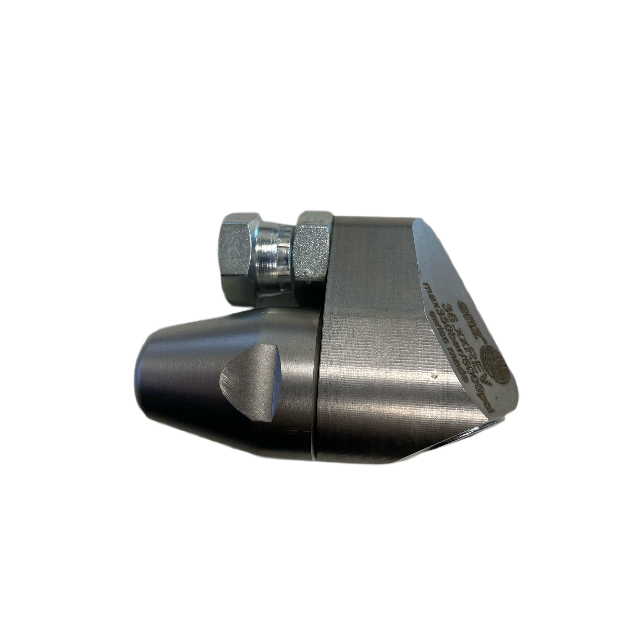 Enz Bent Roto Drill drain cleaning nozzle for angled cleaning (1/4