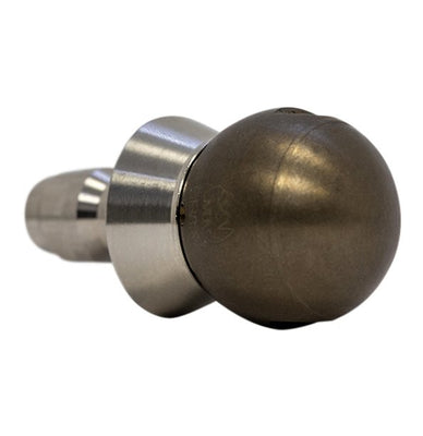Grease Ball Thruster Nozzle 3/8" with QR SS Adaptor