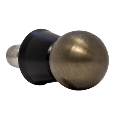 Smaller drain cleaning nozzle with protective PVC skirt for forceful clearing (1/8 inch, QR-B)