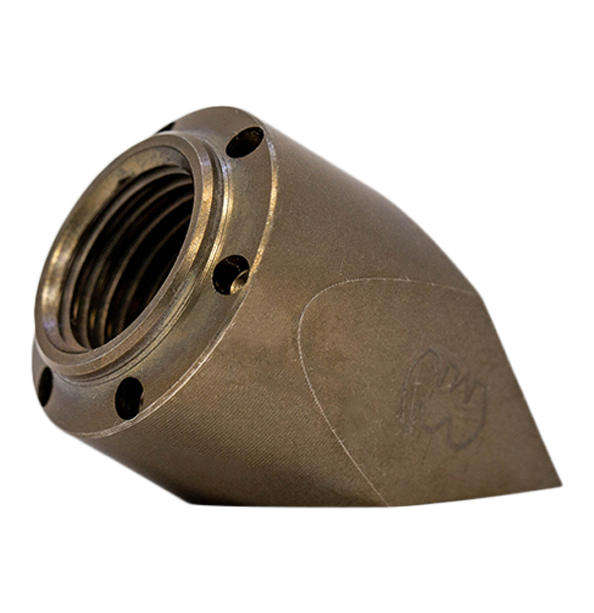 Drain cleaning jetting nozzle for clearing blockages (1/4 inch)