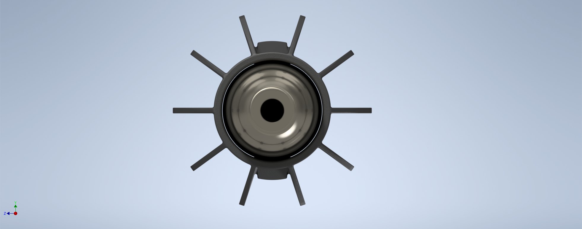 Attachment for stabilizing drain cleaning jetter nozzle
