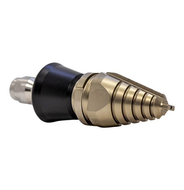 Predator Side Cutter Penetrator Screwdriver Nozzle with slim PVC skirt for drain cleaning