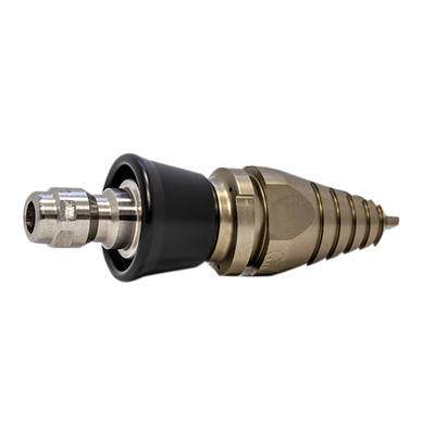 Predator Side Cutter Penetrator Screwdriver Nozzle with slim PVC skirt for drain cleaning