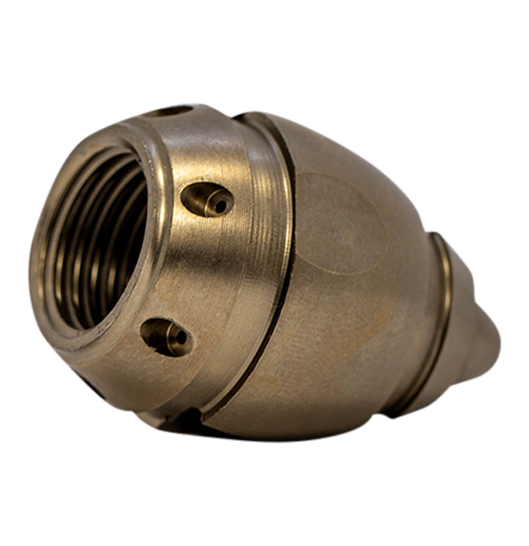 Bandit Side Cutter Thruster drain cleaning nozzle for cutting roots (1/4