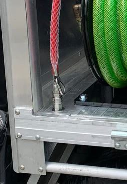 Safe Starting Connector with Drain Hose