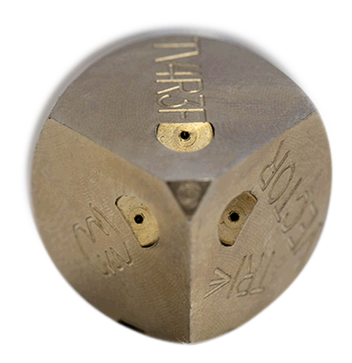 Trivector Penetrating drain cleaning nozzle with QR-A adapter and slim PVC skirt (1/4")