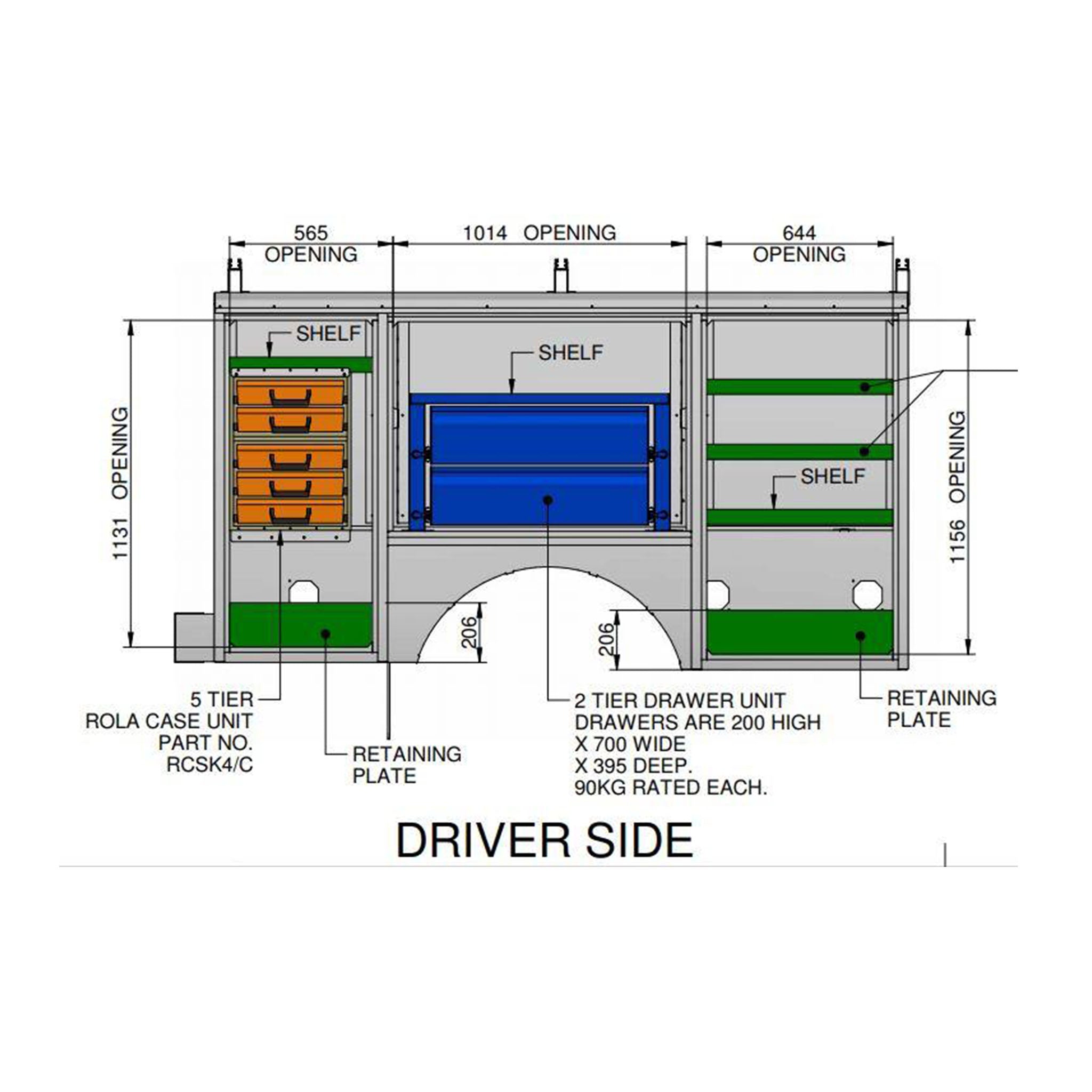 Custom Canopy - Turn Key Jetter Ute - ISUZU