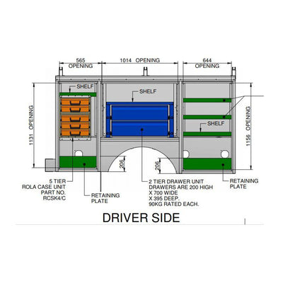Custom Canopy - Turn Key Jetter Ute - ISUZU