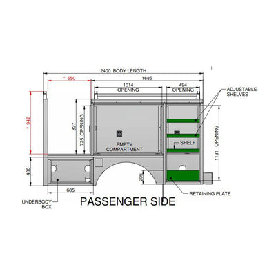 Custom Canopy - Turn Key Jetter Ute - ISUZU