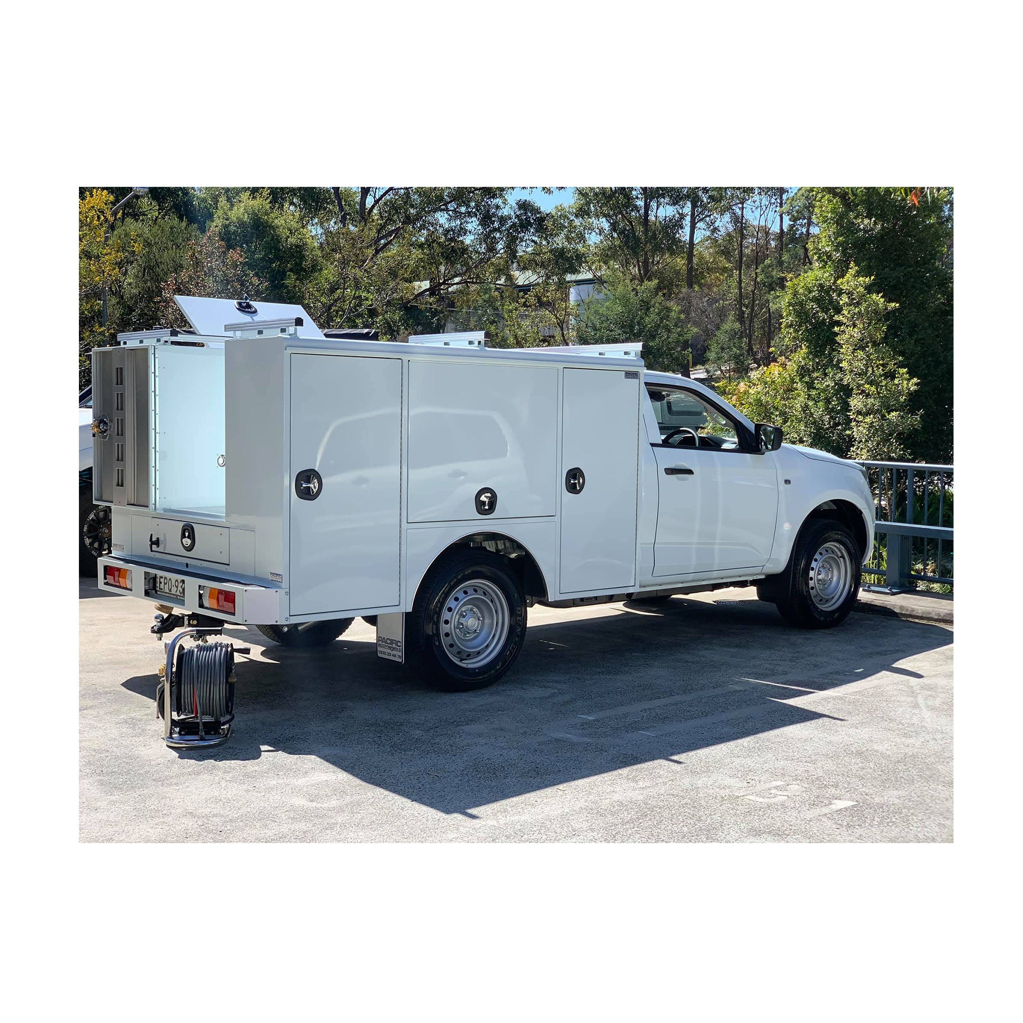 Custom Canopy - Turn Key Jetter Ute - ISUZU
