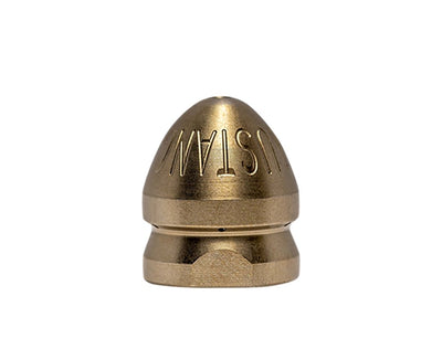 Compressor nozzle for attaching to air compressor for drain cleaning (1/8")