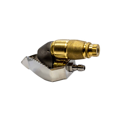 Drain cleaning blade cutter tool with ¼ inch quick release adapter