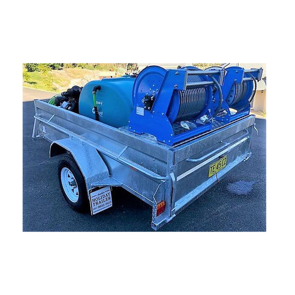 Jetter Trailer Dual Jetter Trailer and Skid 31/62 LPM The Jetters Edge