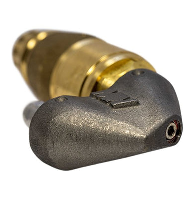 Large drain cleaning nozzle for clearing tough root blockages (1/2 inch)