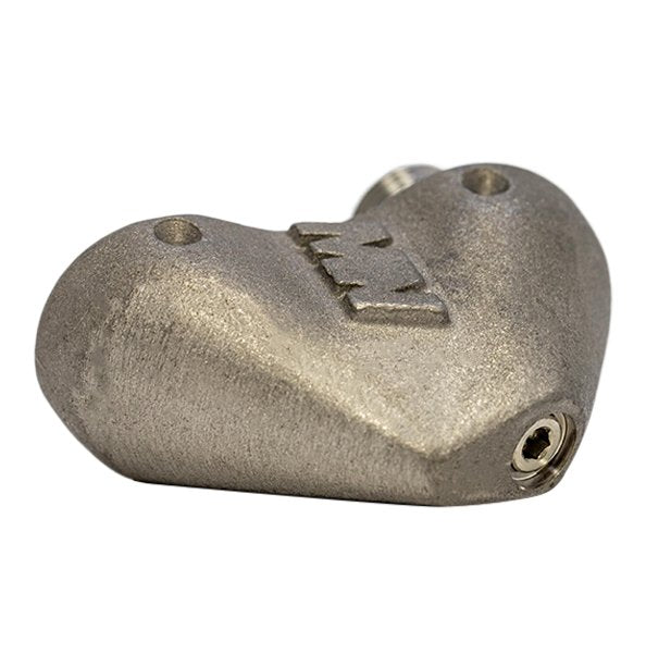 Root Ranger drain cleaning nozzle with angled spray for tight spaces (1/4