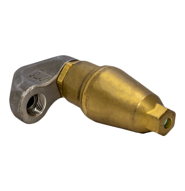 Large drain cleaning nozzle for clearing tough root blockages (1/2 inch)