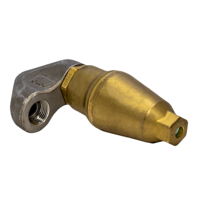 Large drain cleaning nozzle for clearing tough root blockages (1/2 inch)