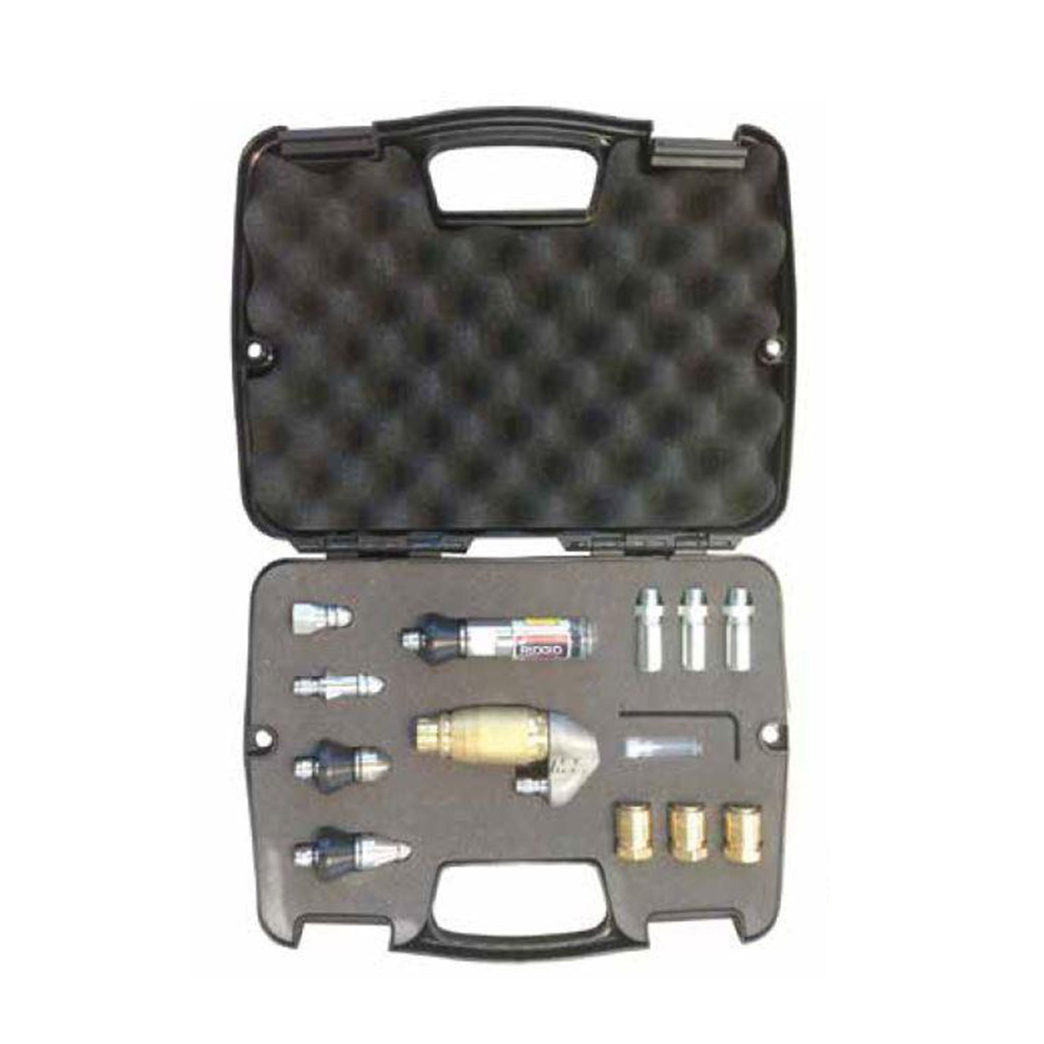 Mustang Nozzle and Locator Box for drain cleaning