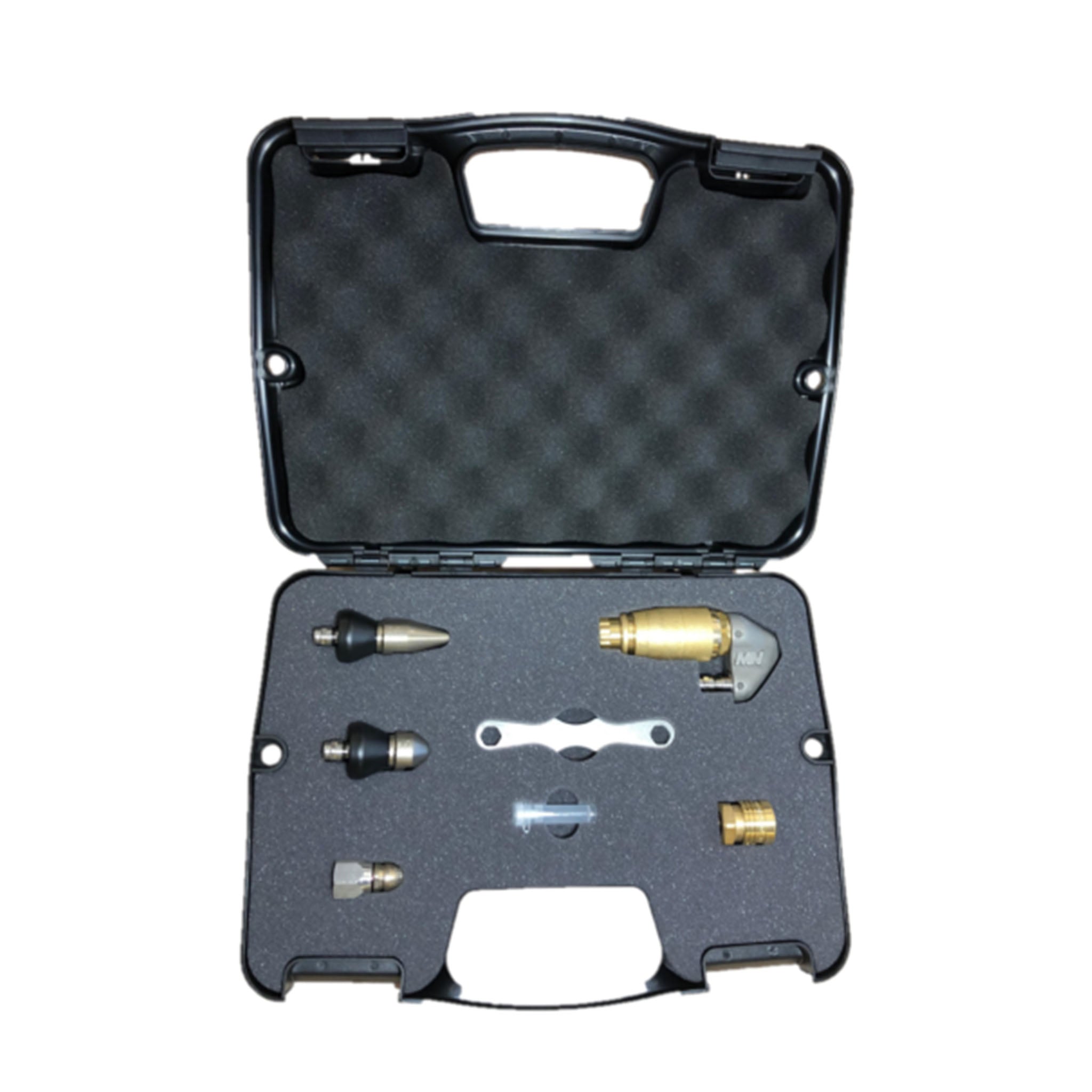 Mustang Nozzles 7 piece nozzle box for drain cleaning