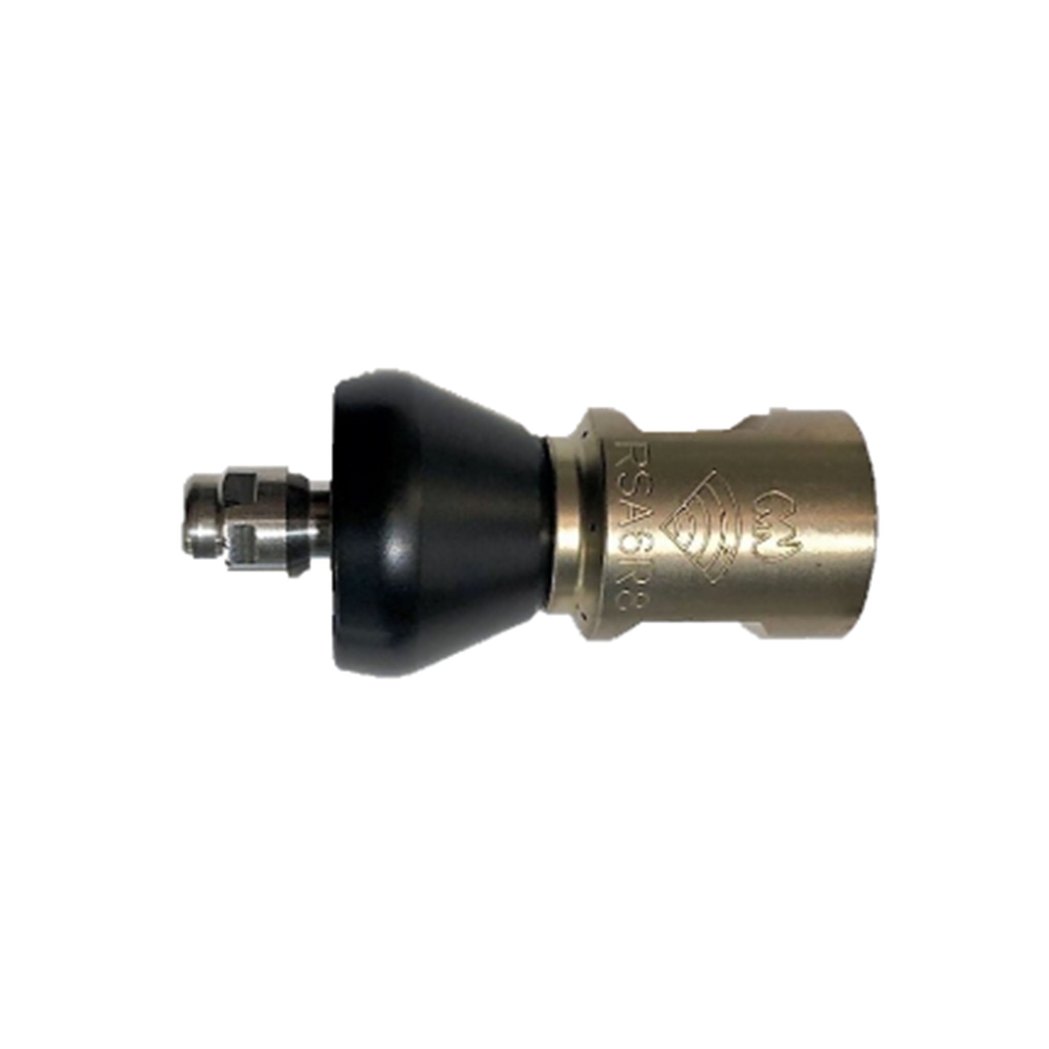 Complete sonde adapter for drain cleaning applications