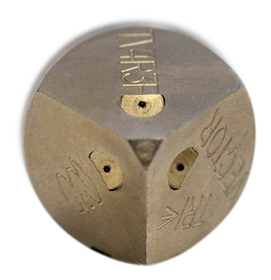 Trivector Penetrating drain cleaning nozzle for clearing blockages (1/4")