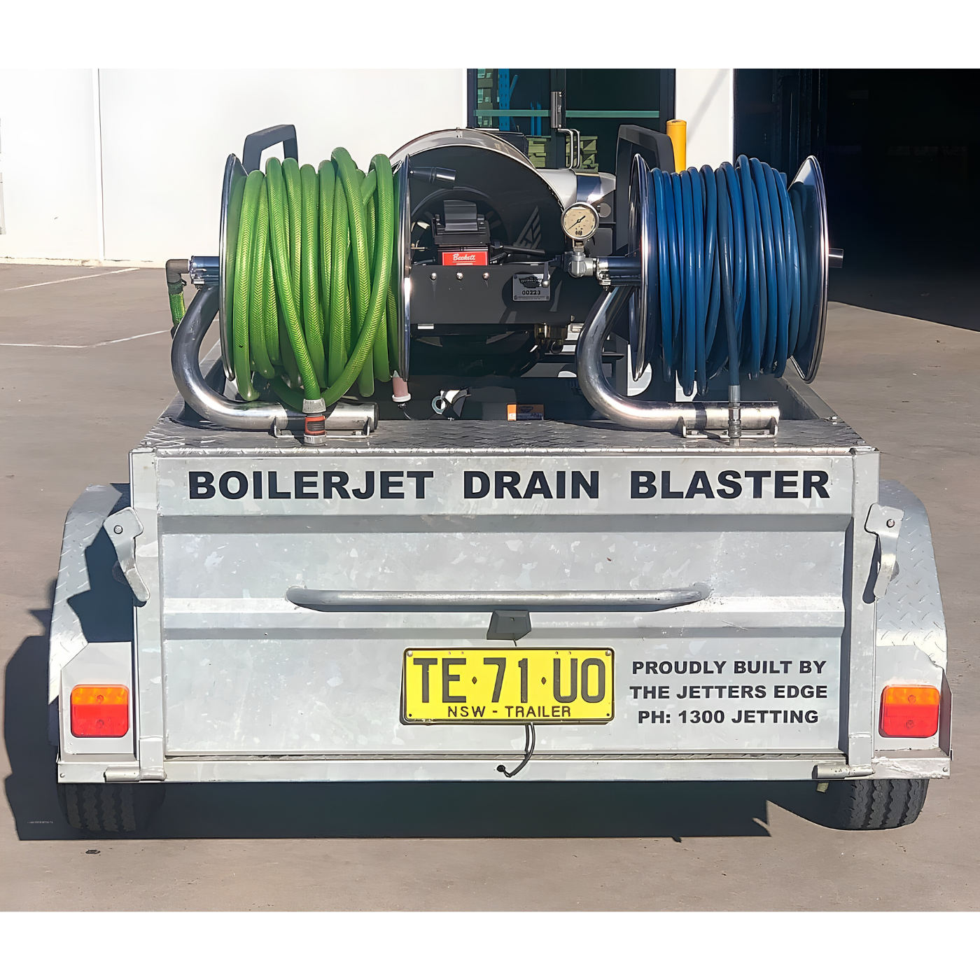 Hot Water Boiler Trailer 21LPM