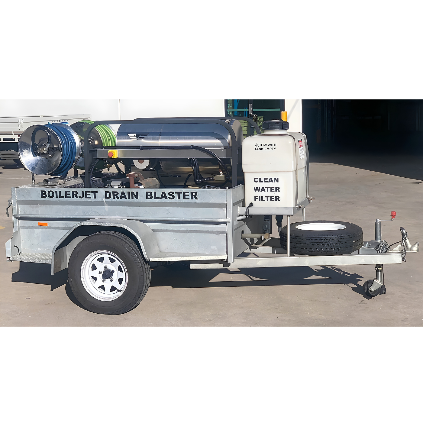Hot Water Boiler Trailer 21LPM
