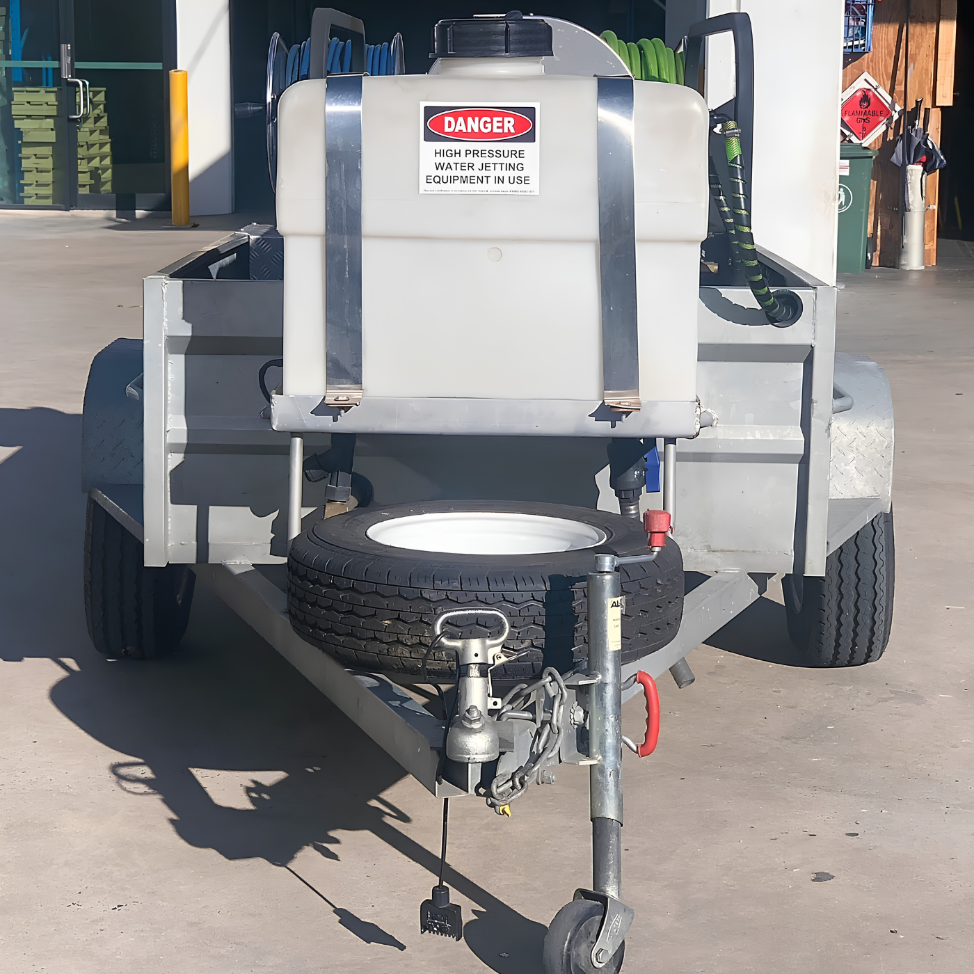 Hot Water Boiler Trailer 21LPM