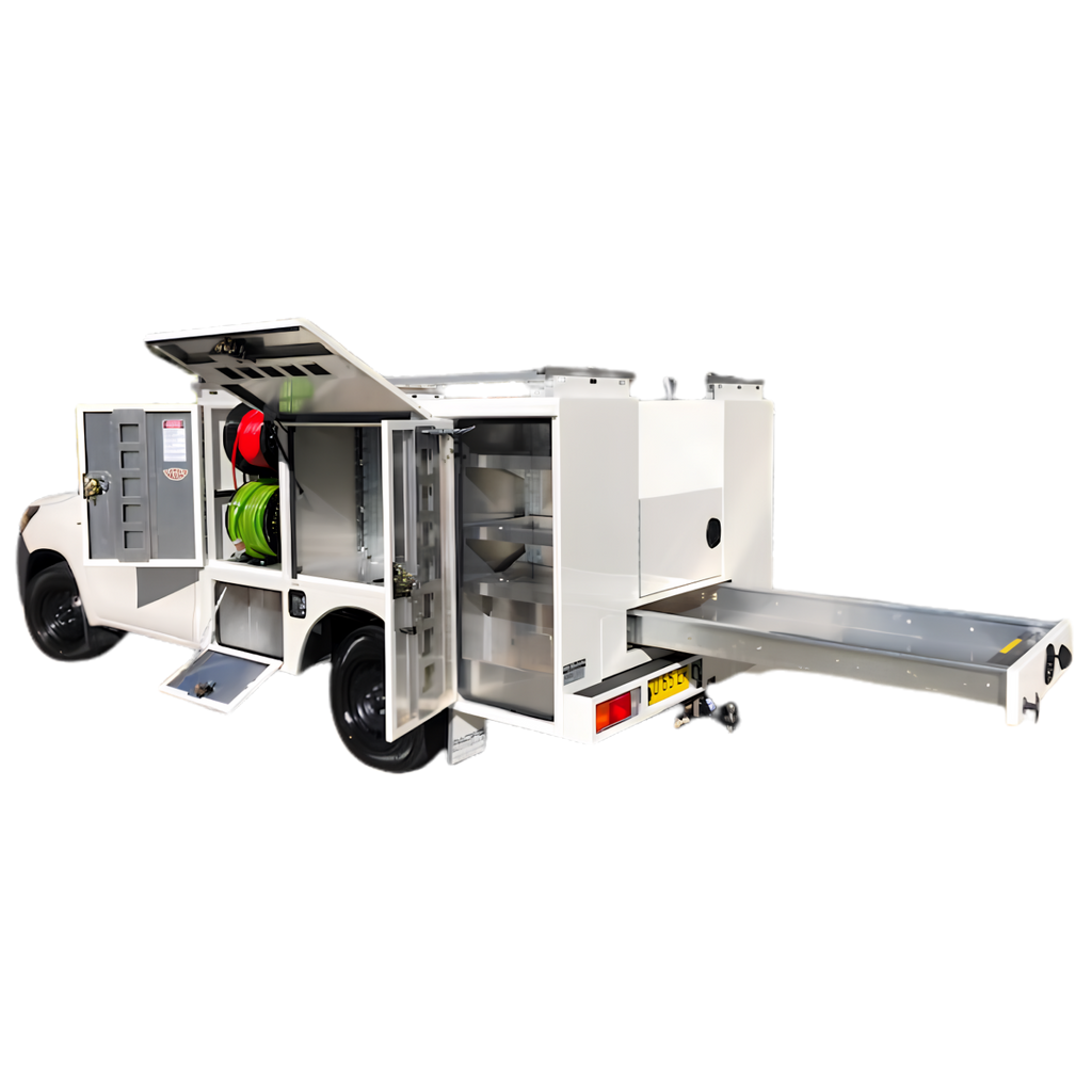Turn Key Jetter Ute - ISUZU - Custom Canopy