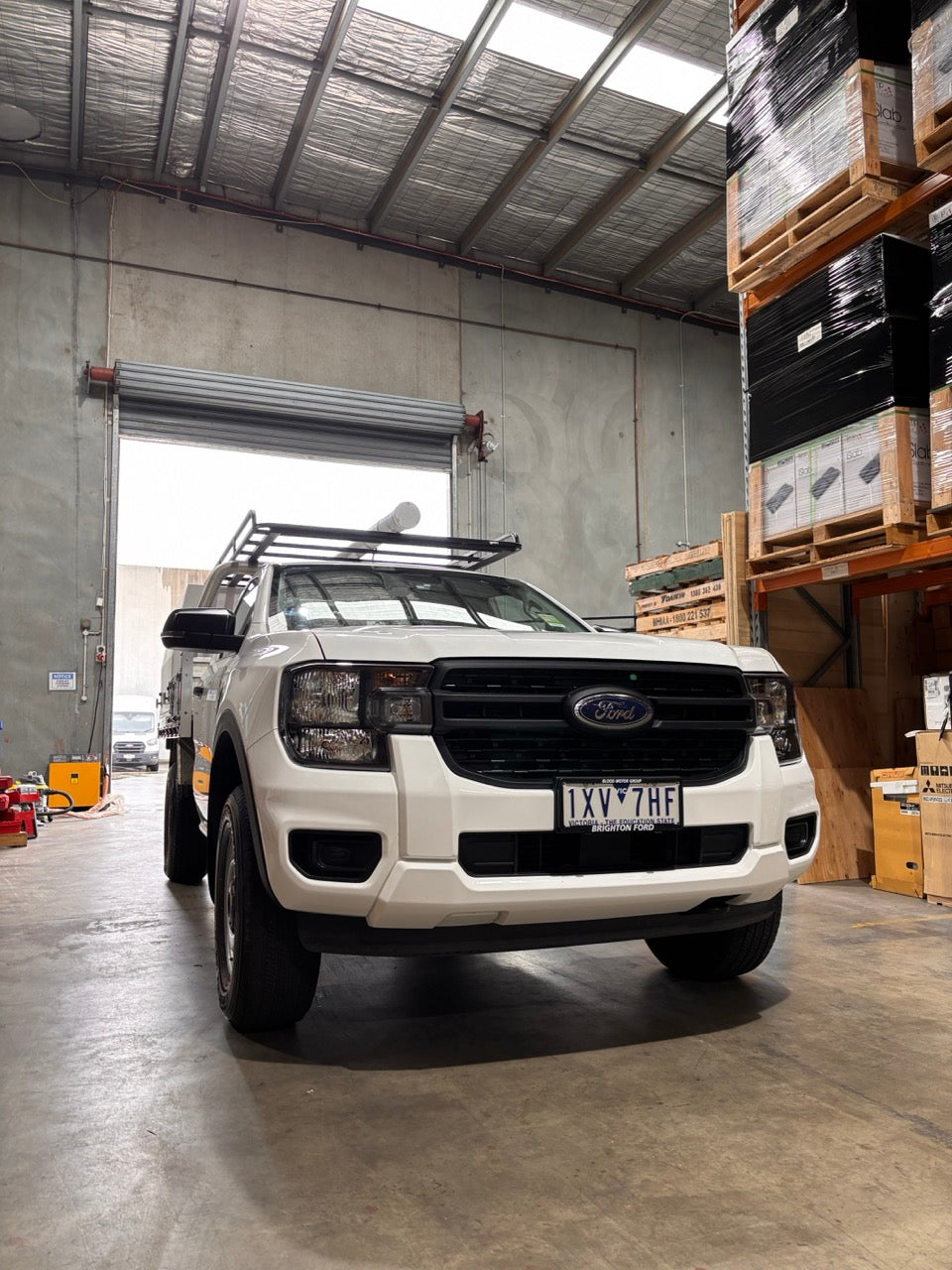 Second Hand Ford Ranger 2022 with Tray Mounted Racejet BOSS and Ridgid Gear