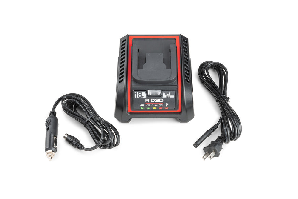 Ridgid  18V Lithium Battery Charger For RIDGID 18V Li-Ion batteries