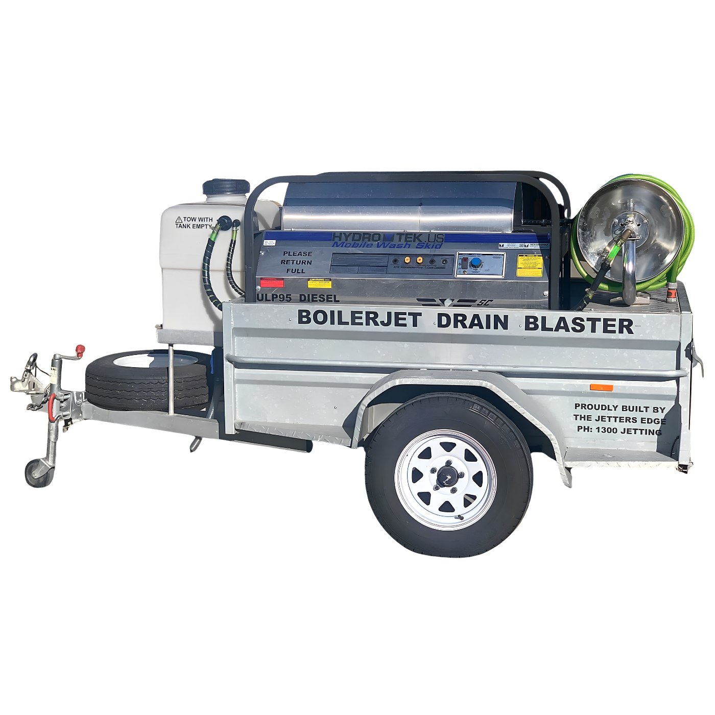 Hot Water Boiler Trailer 21LPM