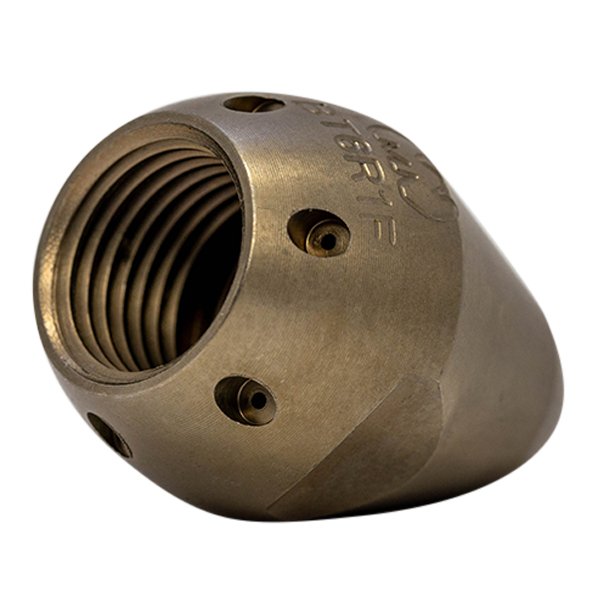 Bandit Invading drain cleaning nozzle for penetrating tough clogs (1/2")