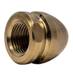 Compressor nozzle for attaching to air compressor for drain cleaning (1/8")