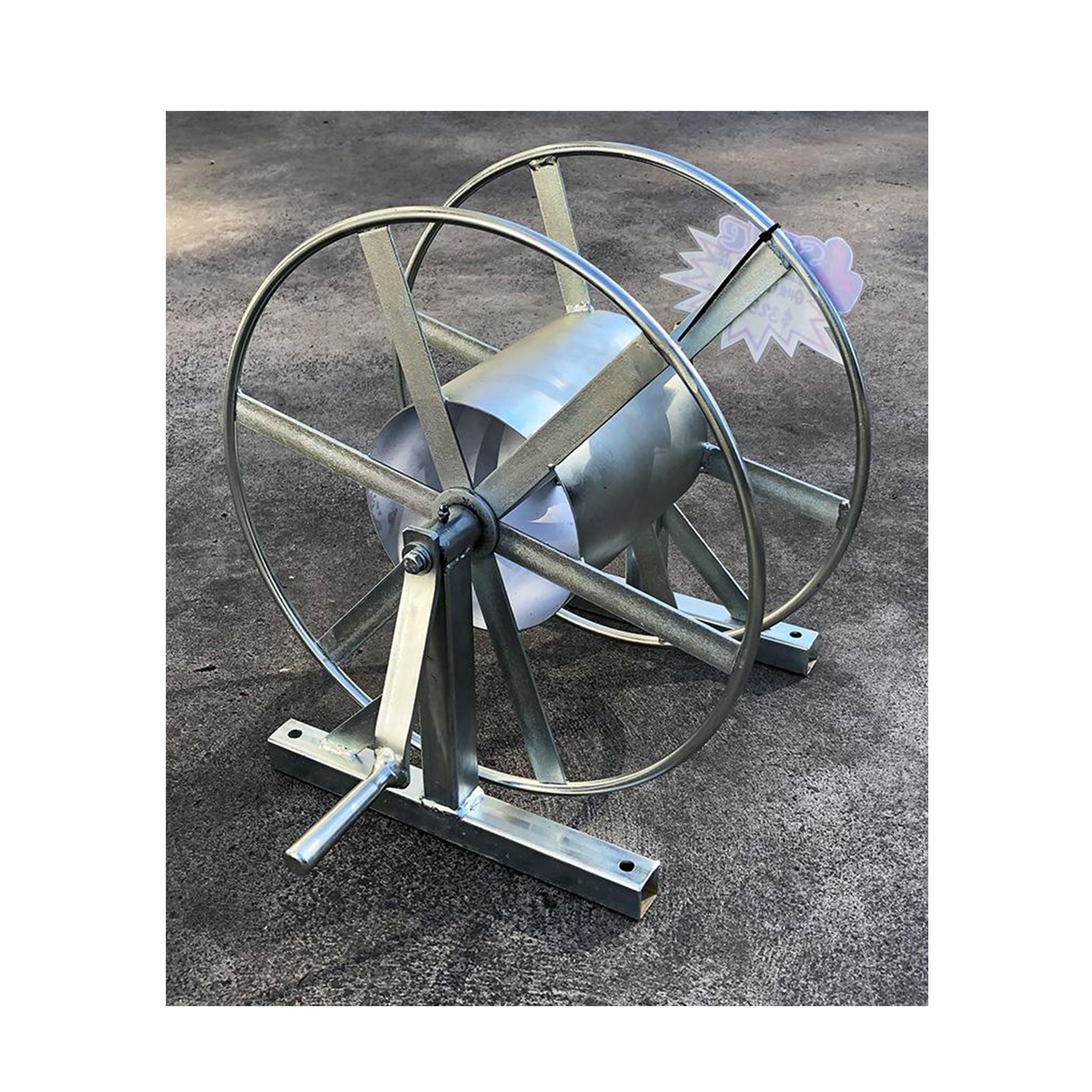 Galvanised Hose Reel 1/2