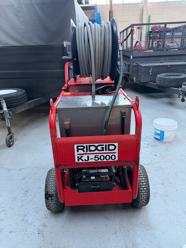 Ridgid KJ5000 Portable Jetter - Second Hand, Low Hours