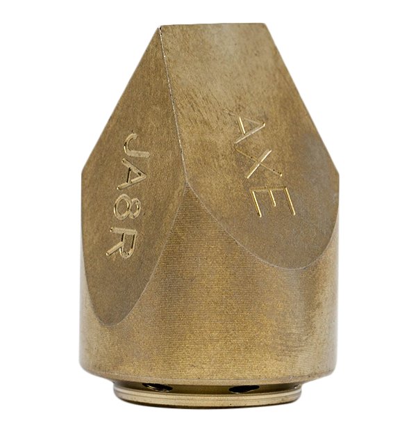 Drain cleaning jetting nozzle for clearing blockages (1/4 inch)
