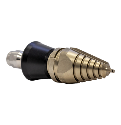 Predator Side Cutter Penetrator Screwdriver Nozzle with slim PVC skirt for drain cleaning