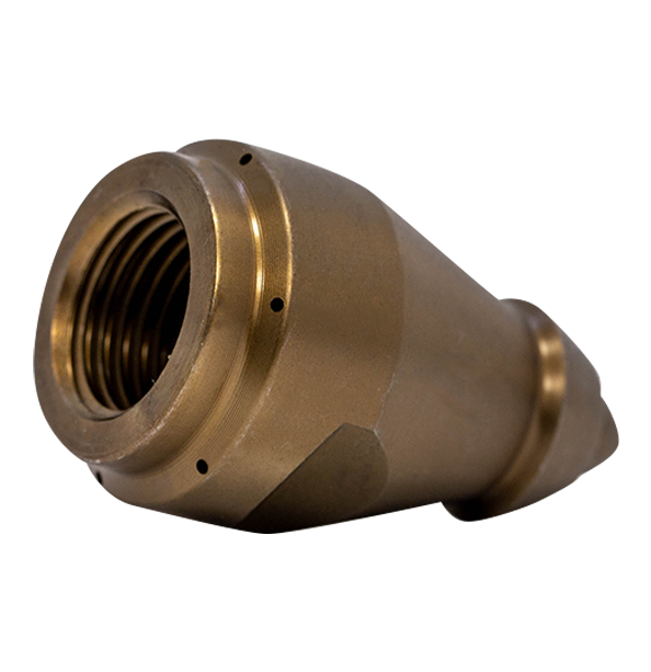 Beaver Invader drain cleaning nozzle for effective cleaning (1/4")