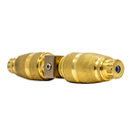 Root Ranger drain cleaning nozzle with two spray directions for various applications (1/4")