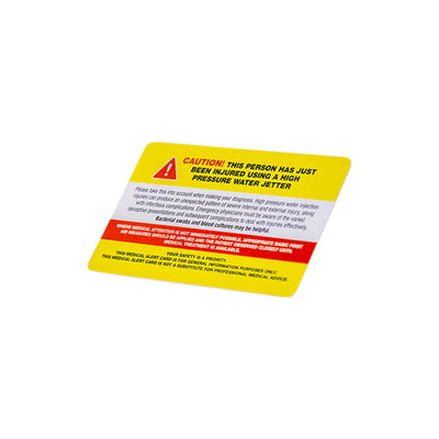 Medical Alert Card