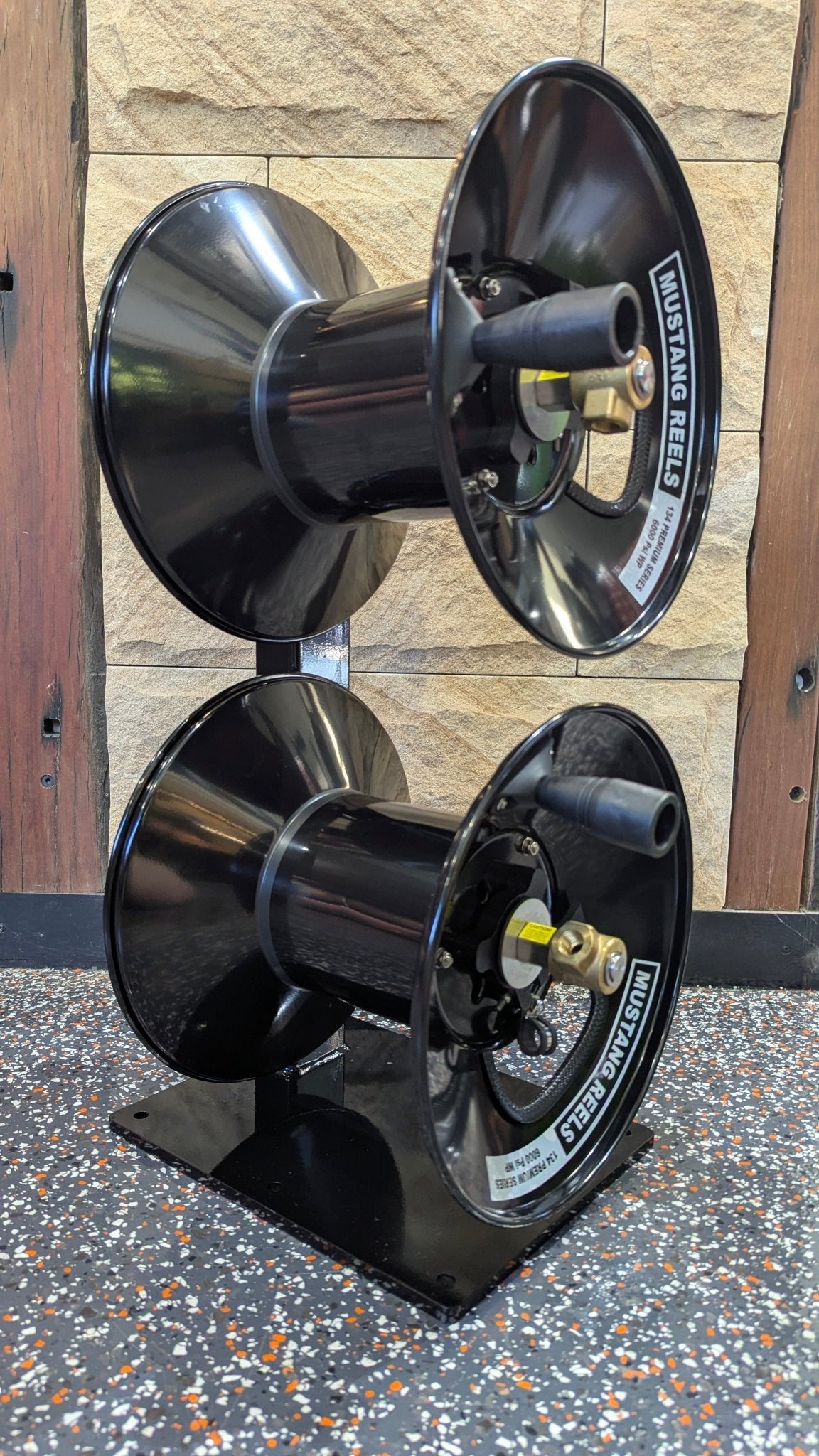 Mini Double Stacker Hose Reel