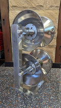 Stainless Steel - Mini Double Stacker Hose Reel