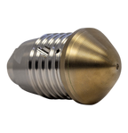 Drain cleaning nozzle for tight spaces (1/4 inch)