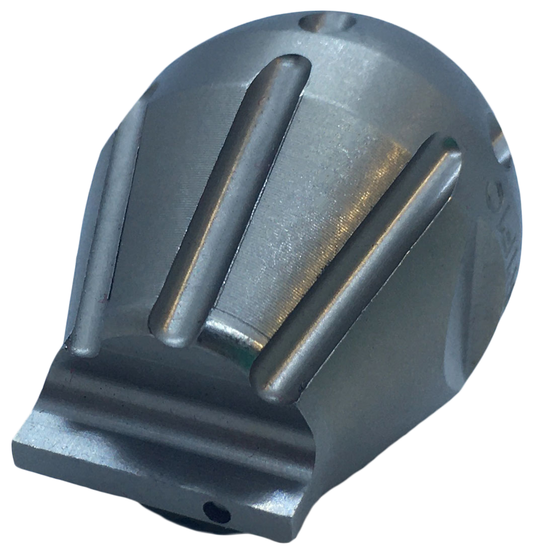 Screwdriver Invader drain cleaning nozzle for navigating through pipes (3/8")
