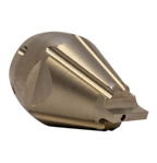 Screwdriver Invader drain cleaning nozzle for navigating through pipes (1/4")